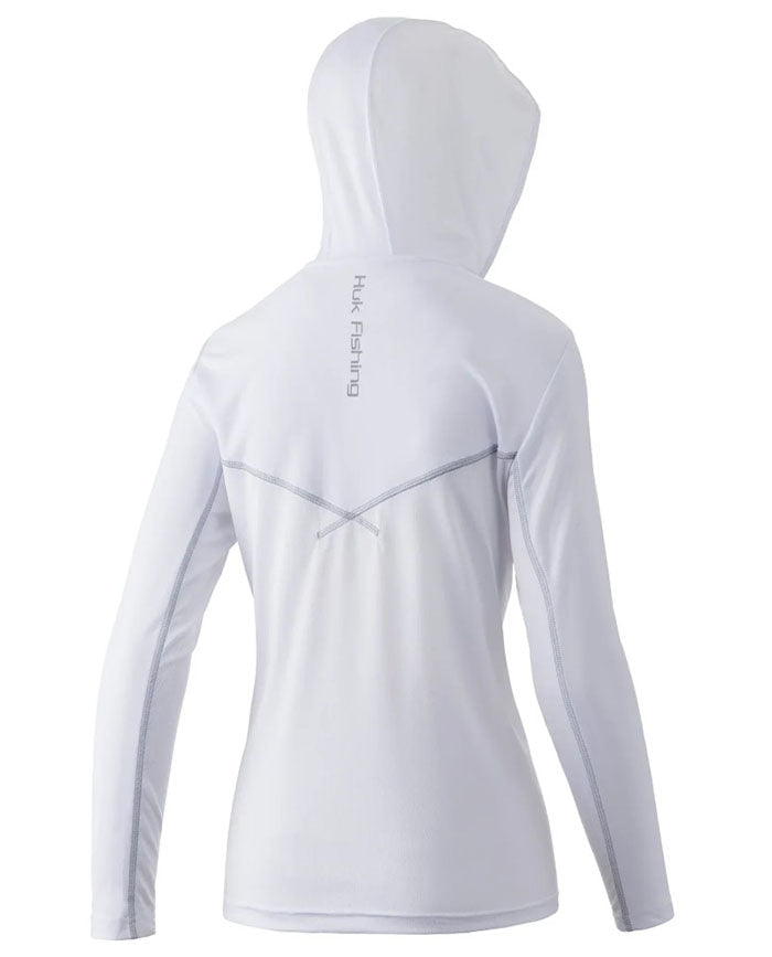 White Customized Huk® Hoodie image 1