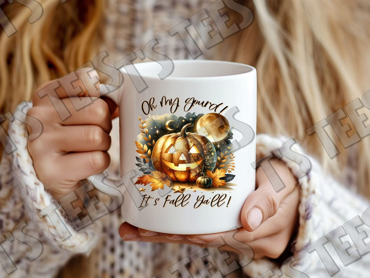 15oz Fall/Halloween mug image 0