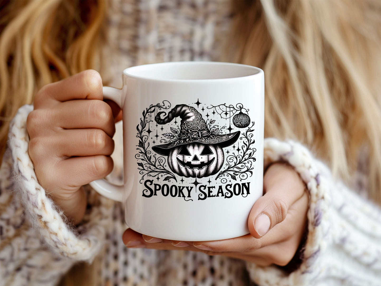 15oz Fall/Halloween mug image 7
