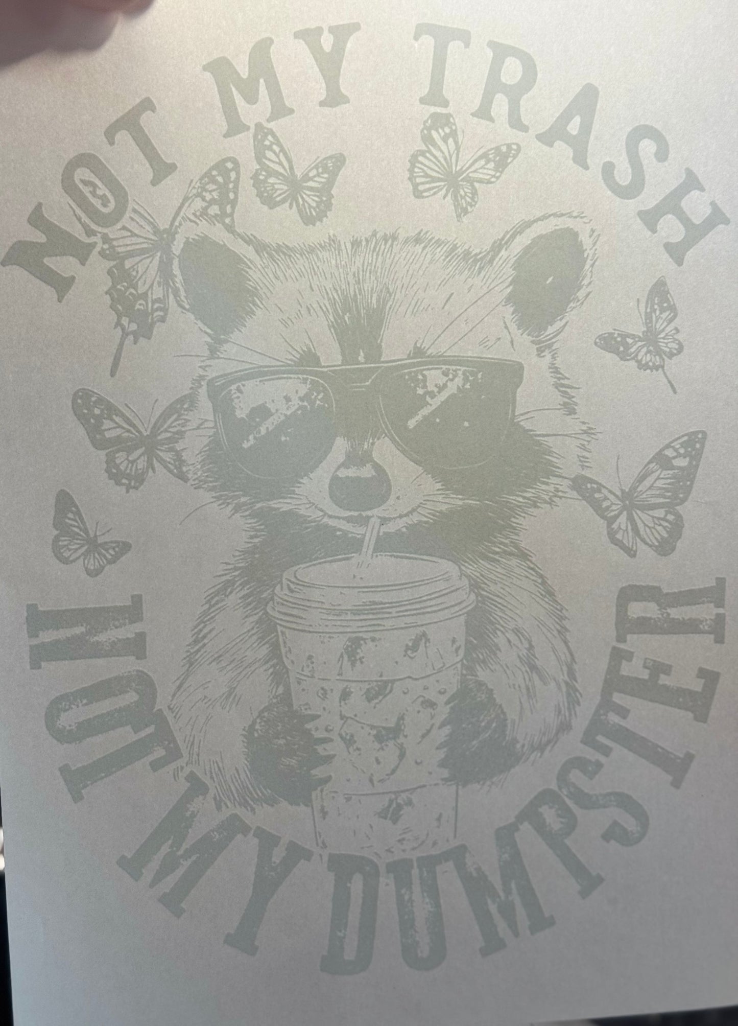 Not my trash