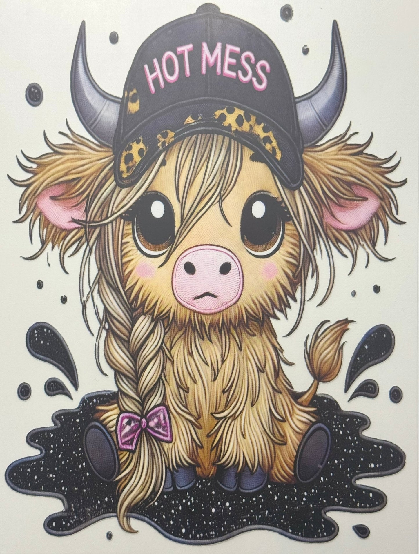 Hot Mess Cow