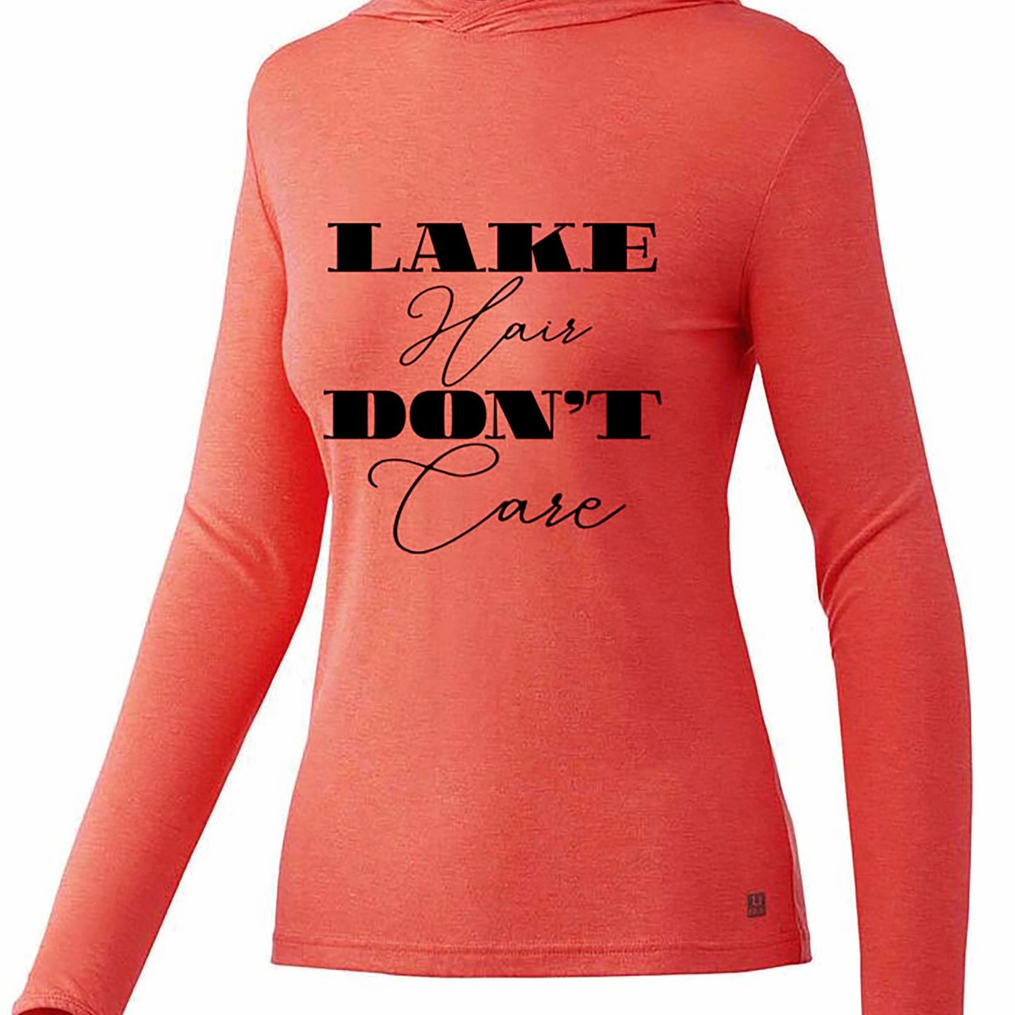 Hot Coral Customized Huk® Hoodie image 0
