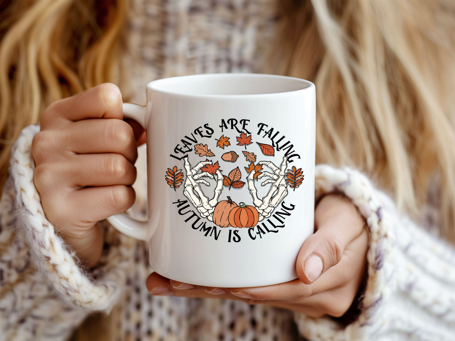 15oz Fall/Halloween mug image 9