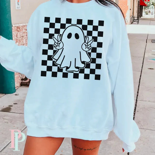 Checkered Ghost Black