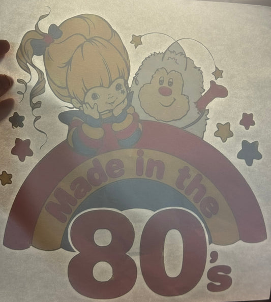 Rainbow Brite "Made in the 80's"
