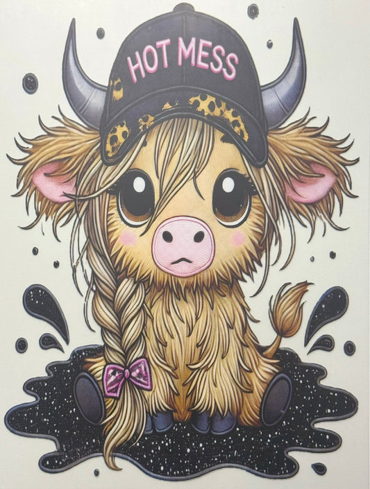 Hot Mess Cow
