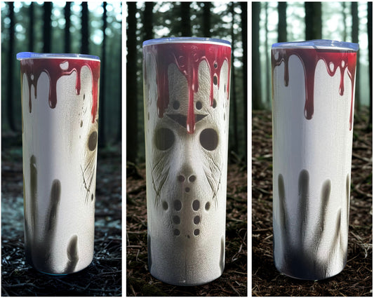 Jason Mask Tumbler $20+Shipping