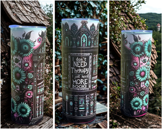 Need More Books Tumbler $20+Shipping