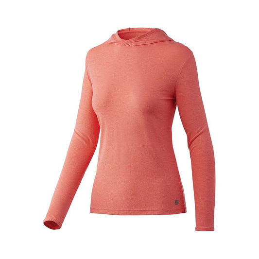 Hot Coral Huk® Waypoint Hoodie image 0