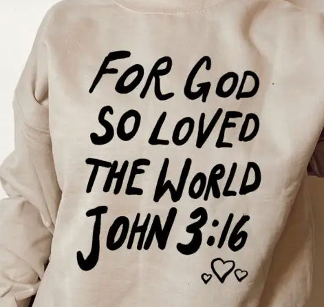 For God So Loved... (Black)